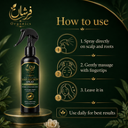 How to use Farshaa Organics Hair Regrow Spray on scalp and roots